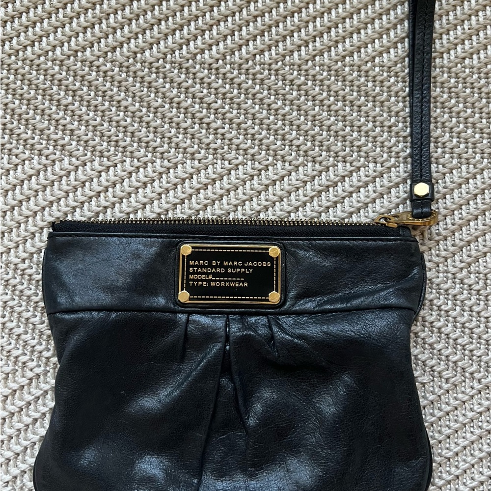 Marc by Marc Jacobs Black Leather clutch